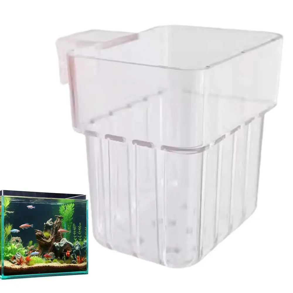 Aquarium Plant Basket Transparent Aquarium Decorations Plants Pot Aquatic Plants Holder Aquatic Plant Cup Fish Tank Planter