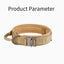 Tactical Dog Collar For Medium And Large Dogs: Suitable For All Breeds, Adjustable And Durable