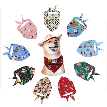 Pet Drool Bib Triangle Scarf Dog Drool Cat Neck Cover Neckerchief Lovely Gift For Puppy Cats Bandage Bow Tie Pet Accessorie J3M1