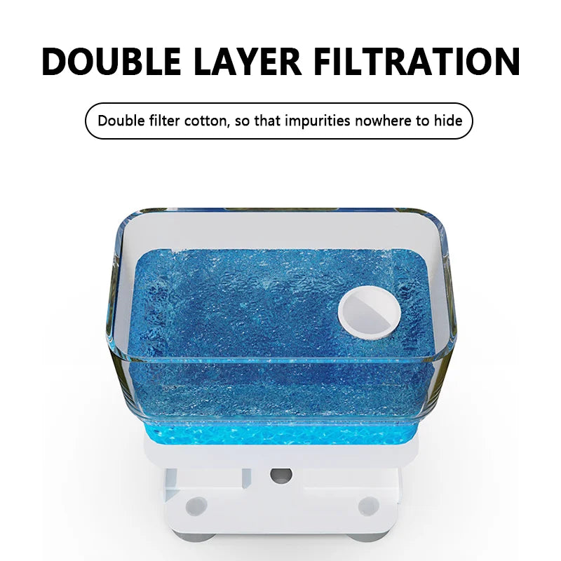 Large Transparent Turtle Tank with Basking Platform High Definition PET+ABS Plastic Anti Drop Aquarium Fish Tank Reptiles Box