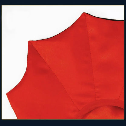 Cat Halloween Costume Pet Cloak Red Black Kitten Cape Pet Puppy Apparel Halloween Party Costume for Small Dogs Cats Accessories