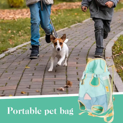 Dog Carrier Backpacks Pet Carrier Travel Backpack With Breathable Mesh Ventilated Pet Hiking Carrying Backpack Foldable For