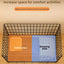 Dog Cage Small Dog Indoor Folding with Toilet Teddy Bigbear Medium Dog Corgi Border Pet Kennel