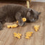 Cute Animal Shape Catnip Cats Toy Kitten Dinosaur Teeth Chewing Biting Plush Toys Cat Plush For Pet Cat Accessories