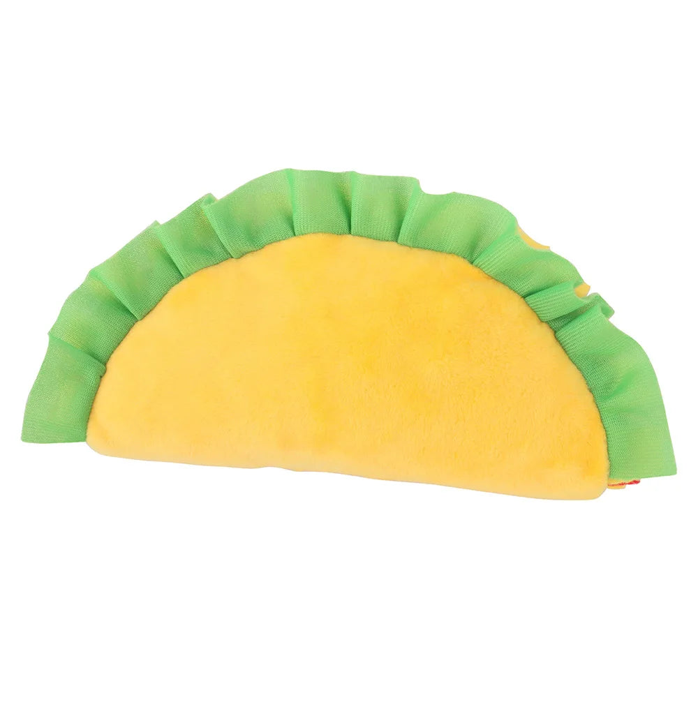 Dog Plush Toy Suitable For Large Medium And Small Dogs Durable Squeaky Plush Food Series Filled With Dog Toys Fleece Squeak Toys