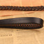 No Pull Leather Dog Leash Durable Cowhide Braided Dog Leash Buffer Spring Design for Training Walking Large and Medium Dogs Pets