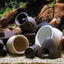 Great Ceramic Aquarium Decoration Fish Shrimps Shelter House Pottery Scorpion House Canister Simulation Stone Fish Tank Decor