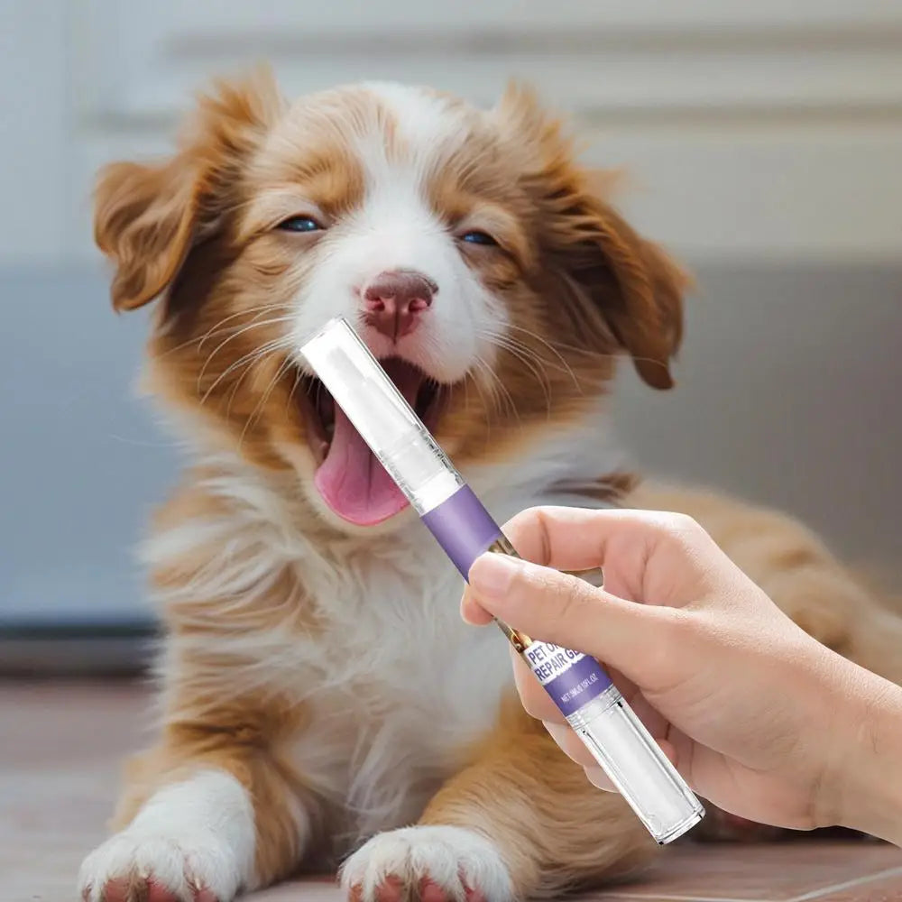Pet Oral Repair Gel For Dogs Dog Oral Care 2X Care Cleaner Repair Gel Repair Gel Without Brushing For Eliminate Bad Breath