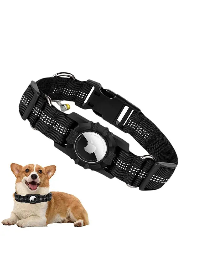 Dog Collar Waterproof Positioning Dog Collar Adjustable Pet Collar Reflective Dog Neck Wearing Puppy Kitten Nest For Pets