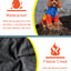 Winter Dog Jacket Thickened Fleece Warm Dog Clothes Waterproof Raincoat French Bulldog Puppy Coat Windproof Big Dog Clothing