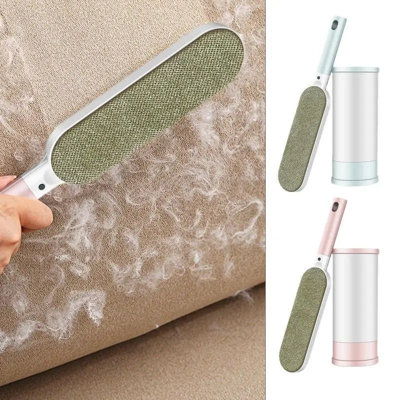 Reusable Lint Roller Sticky Pet Hair Removal Tool Clothing Lint Remover Brush Pet Beauty Comb Reusable Removal Tool for Cat Dog