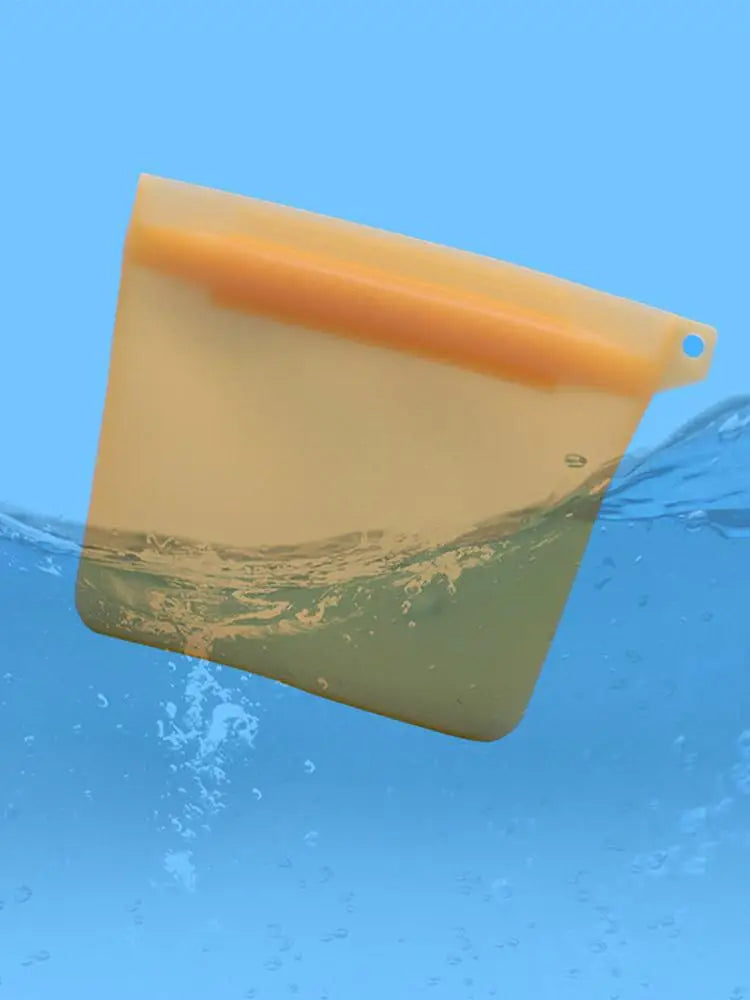 Silicone Dog Treat Bag Outdoor Feeder Portable Dog Training Bag Waterproof Dog Treat Holder Pouch Food Reward Storage Bag