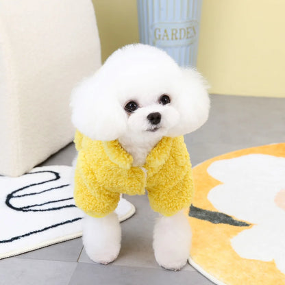 Warm Small Dog Clothes Soft Fleece Cat Dogs Clothing Pet Puppy Winter Vest Costume For Small Medium Dog Cats Chihuahua Yorkie