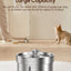 ROJECO Stainless Steel Pet Drinking Fountain Automatic Cat Water Fountain Smart Pet Water Dispenser for Dog Cat Drinking Supply