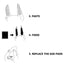 Dog Ear Posting Kit Fixed Dog Ear Stand Up Tool Support Fixed Doberman Dog Ear Posting Kit For Doberman Dog over 2 Months