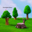 Simulated Moss Small Tree Aquarium Ornaments Decoration Artificial Resin Tree for fish Tank Creative Ornament Background Home
