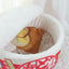 Noodle-Shaped Fleece-Lined Pet Bed Warm Breathable Detachable Round Cat Nest Flip Cover Four Seasons Universal Dog Kennel