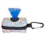 Dog Poop Bags Dog Waste Bag Holder with Graphic Print Poop Bag Dispenser Doggy Waste Bags Portable Doggie Bag Holder for Travel