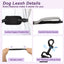 UXCELL Fashion Dog Leash for Two Large Dog Up to 330 Ib 6.6-7.6FT Long Hands Free Waist Leash for Dog Walking Dog Leads