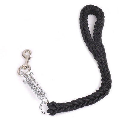 Durable Nylon Dog Leash Heavy Duty Spring Traffic Control Training Short Leashes for Medium Large Dogs Pitbull Pet Accessories