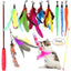 Cat Toys Mouse Shape Balls Foldable Cat Kitten Play Tunnel Chat Funny Cat Tent Mouse Supplies Simulation Fish Cat Accessories