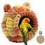 Parrot Breeding Nest Bed Versatile Bird Sleeping Hut Parakeet Sleeping Nest Breathable Bird Nest House Winter Warm Parrot Nest