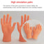 Cat fun toy Small gloves Cat finger Sleeve mini hand model silicone small gloves Cat massage tools Pet cat toy Halloween gift