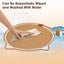 Braided Rope Cat Scratching Pad + Sleeping Pad 2in1 Natural Cotton Rope Material Handmade Comfortable Cat Toy Sturdy and