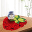 Pet Sniffing Mat Interactive Pet Slow Feeder Mat Pet Forage Mat Slow Feed Mat With Strawberry Shape For Dog Puppy Cat Rabbit
