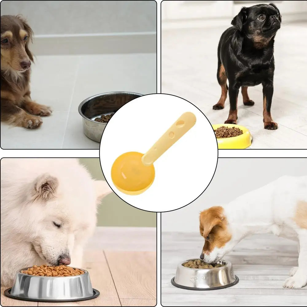 Dog Food Scoop Pet Feeding Spoon Pet Food Feeding Cup For Cat Dog Food Dog Cat Food Feeding Spoon Pet Treat Scoop