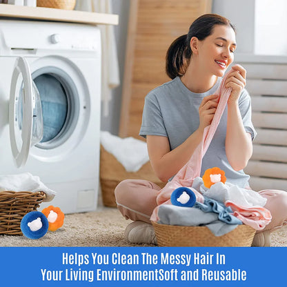 Useful Pet Hair Remover Dryer Ball for Laundry Washing Machine Lint Removal Catcher Clothes Anti-Entanglement Hair Removal Ball
