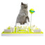 Cat Feeder Slow Eating Bloat Stop Food Plate Maze Interactive Puzzle Anti Skid Dishes Tray Home Pet Accessories Training Tool