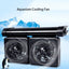 Aquarium Fish Tank Cooling Fan System Chiller Control Reduce Water Temperature 1/2/3/4 Fan Set Cooler Aquarium cooling fans