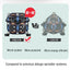 MIUS 2 Generation Reptiles Fogger Humidifier D Series Rainforest Spraying System Kits High Pressure Silent Pump Fog Machine
