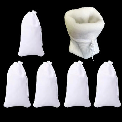Thickening Encryption Aquarium Filter Reuse Wash Filter Magical Blanket Bag Pad Biochemical Biological Filtration Clean for Fish