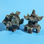 Resin Artificial Fish Tank Ancient Pavilion Decoration Aquarium Rock Cave Building Decoration Aquatic Landscaping Ornament Decor