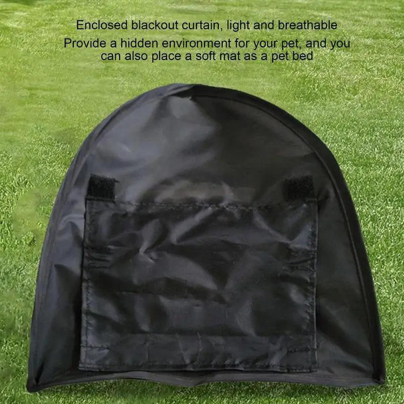 Portable Outdoor Dog Sunshade Breathable Foldable Dog Tent For Beach Anti-UV Small Animal Sun Shelter Puppy Beach Sun Shelter