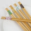Green And Healthy Natural Bamboo Chopsticks 5 Pairs New Home Use Mildew-proof And High Temperature Resistant Environmentally