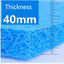Aquarium Filter Super Thick Biochemical Filter Plastic Mesh Rattan Sponge for Aquarium Fish Tank Bio Cotton Foam Skimmer New 4CM