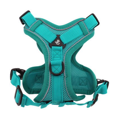 UXCELL Cat Harness and Leash Set Adjustable Vest with Reflective Strips Escape Proof for Cat and Small Dog Outdoor Hiking