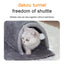 Cat Tunnel Bed Pet Cave Bed Tunnel Cat Tube Toy Removable Portable Cat Bed Play Tunnel And Mat For Cat Guinea Pigs Dog Rabbits