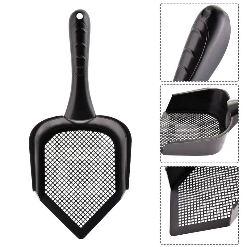 Cat Litter Scoop Durable Pet Poo Shovel Pets Poop Scooper Cat Sand Cleaning Tools Pets Indoor Litter Sand Scoop Pet Cleaning