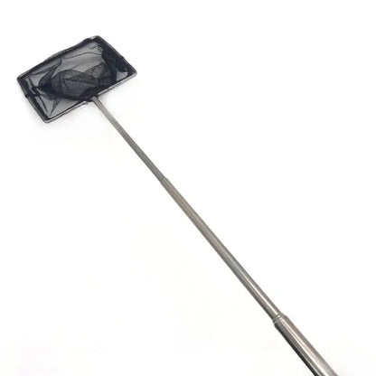Stainless Steel Aquarium Long Handle Square Net Aquarium AccessoriesFish Tank Fishing Net Landing Net for Fish Durable Products