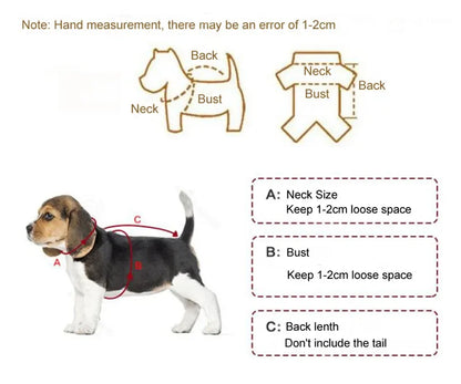 Summer Dog Clothes Puppy Pet Clothes Fashion Clothing For Small Medium Dogs Winter Chihuahua Clothes Classic Outfit Ropa Perro