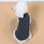 Teddy Bear Small Dog Clothes Solid Color Warm Winter Sweaters for Cats Lightweight Knitting Vest Leisure Outdoor Pet Overalls