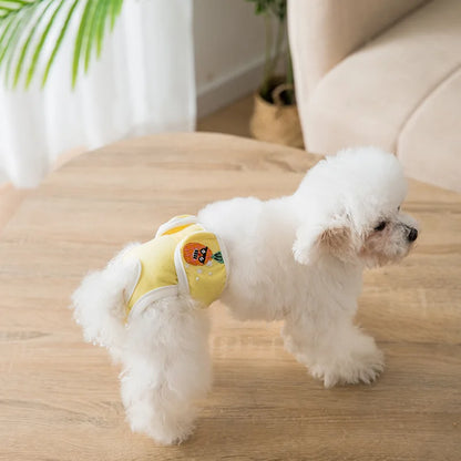 Washable Dog Diapers Pet Physiological Pant Puppy Women's Shorts Underwear Female Dog Diaper Panties Pet Cat Dog Clothes 2024