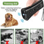 3 in 1 Dog Anti Barking Device Ultrasonic Dog Repeller Stop Bark Deterrents Pet Control Training Supplies with LED Flashlight
