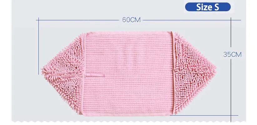 Pet Dog Towel, Super Absorbent Microfiber Towel with Hand Pockets, Quick Dry Shammy Towel Dog Bathing Supplies, Machine Washable