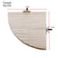 Small Pet Natural Wood Stand Platform Hamster Guinea Pig Toys Paw Grinding Gerbils Springboard Pet Jumping Board Home Supplies