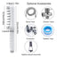 Pet Shower Sprayer Multifunctional Dog Bathing Massage Sprayer Indoor Outdoor Pet Cleaning Showerhead For Bathroom Toilet Garden